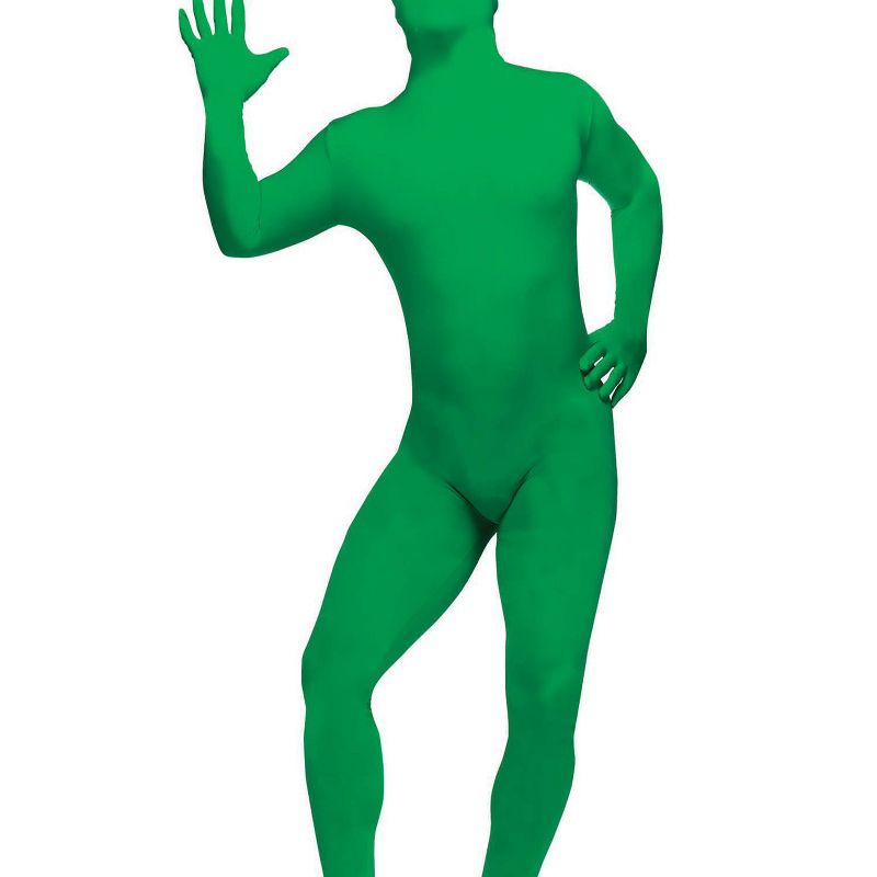 Adult Skin Suit Halloween Costume Green One Size
