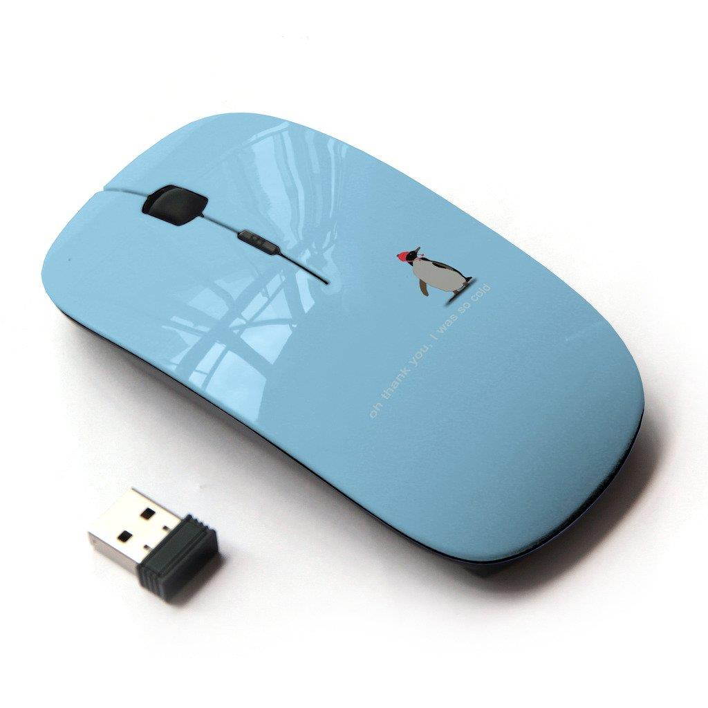 KOOLmouse [ Optical 2.4G Wireless Mouse ] [ Cute Penguin - Thank You ]