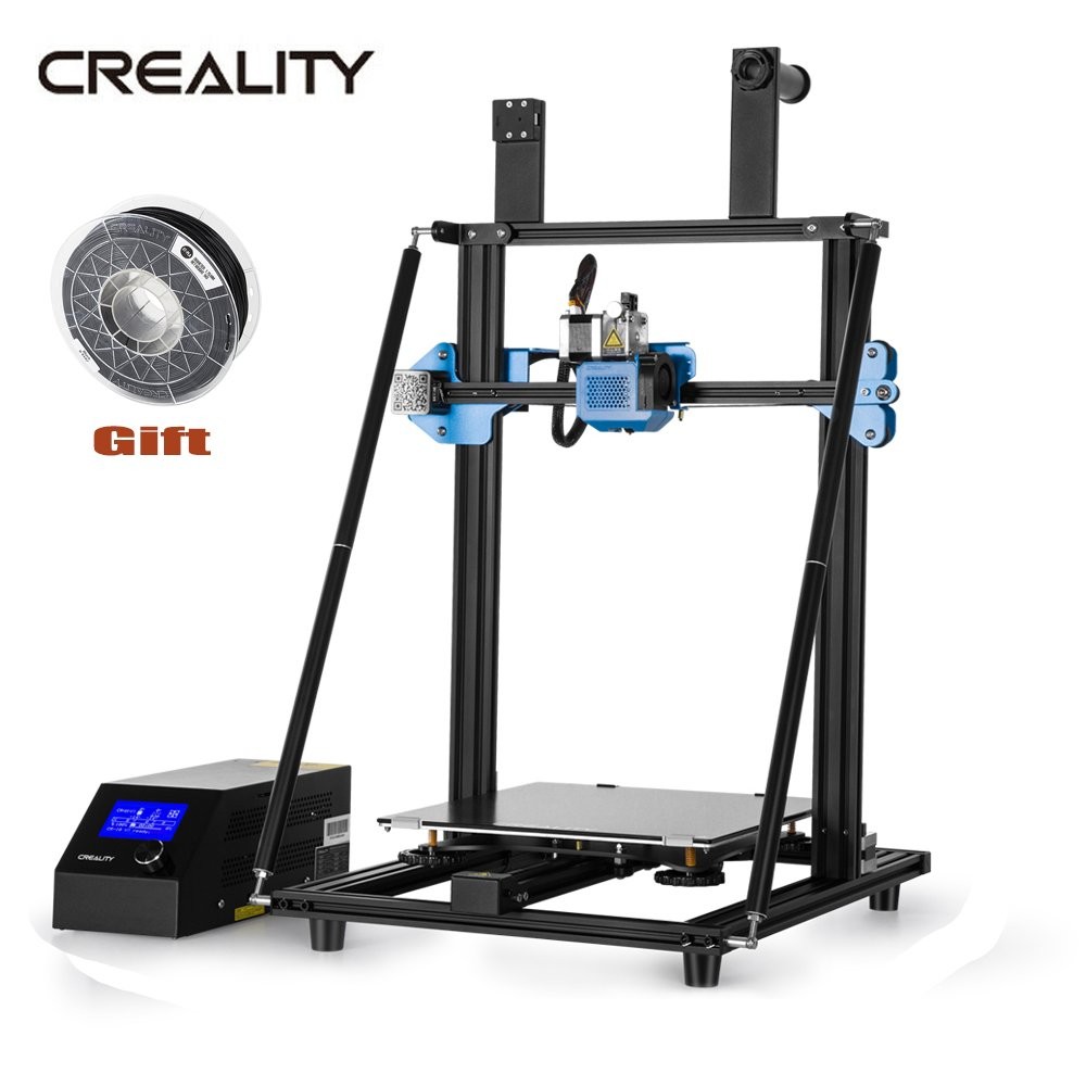 2020 New X5SA Pro 3D Printer High Precision Large Build Size Double Axis External Guide Rail and Titan Extruder, TRONXY 3D Printer