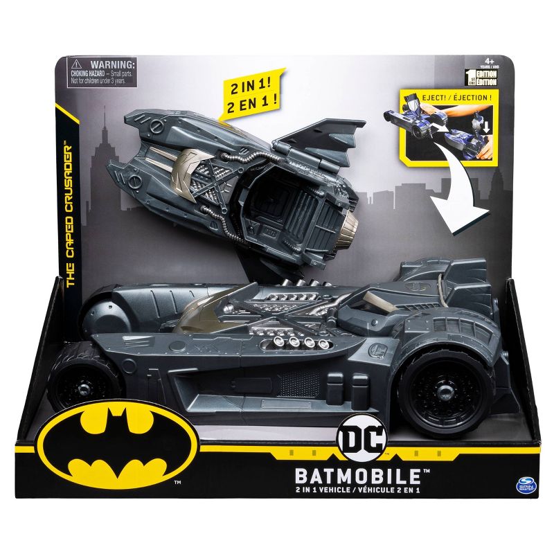 Batman Batmobile and Batboat 2-in-1 Transforming Vehicle