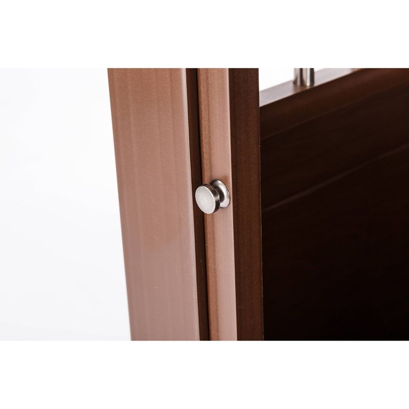 New Age ecoFLEX Habitat 'N' Home Stainless Steel Dog Crate - Brown - Small