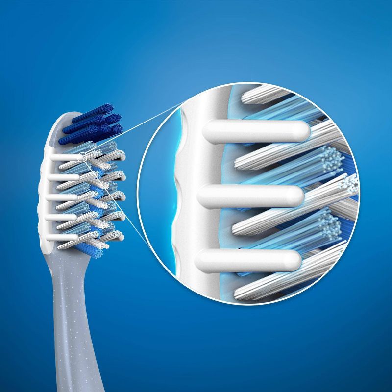 Oral-B CrossAction All In One Toothbrush Medium - 2ct