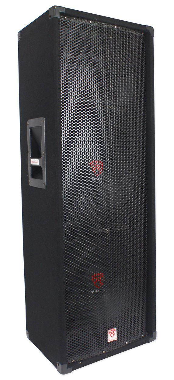 Rockville RSG12.2 Dual 12&rdquo; 2000 Watt 3-Way 8-Ohm Passive DJ/Pro Audio PA Speaker