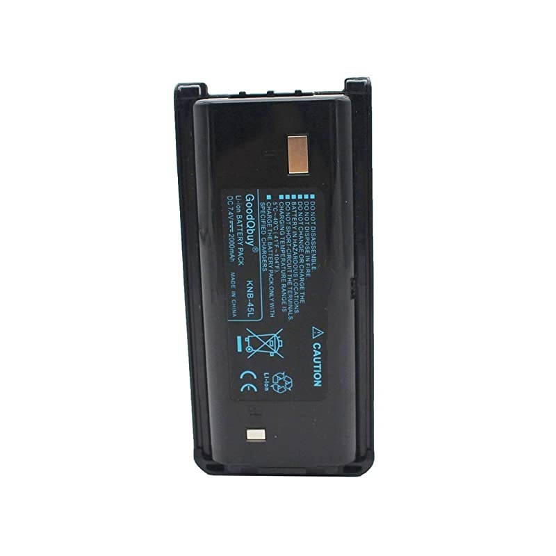 2000mAh 74V Liion TwoWay Radio Battery is Compatible with Kenwood KNB45 KNB45L KNB45Li TK2200 TK2200L TK2207 TK2202E TK2206 TK2206M TK2207 TK2207G TK2212L
