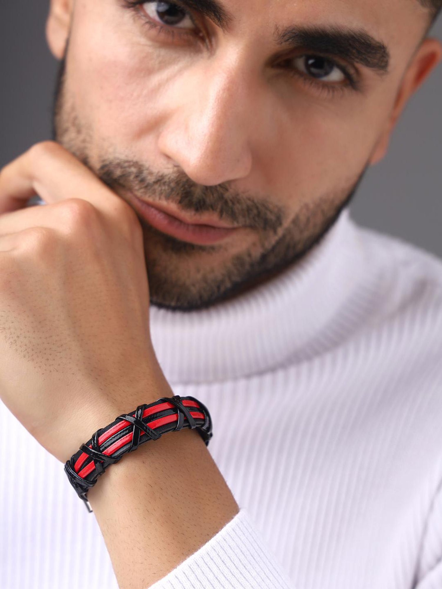 Bold by Priyaasi Ultimate Men's Bracelet & Belt Collection