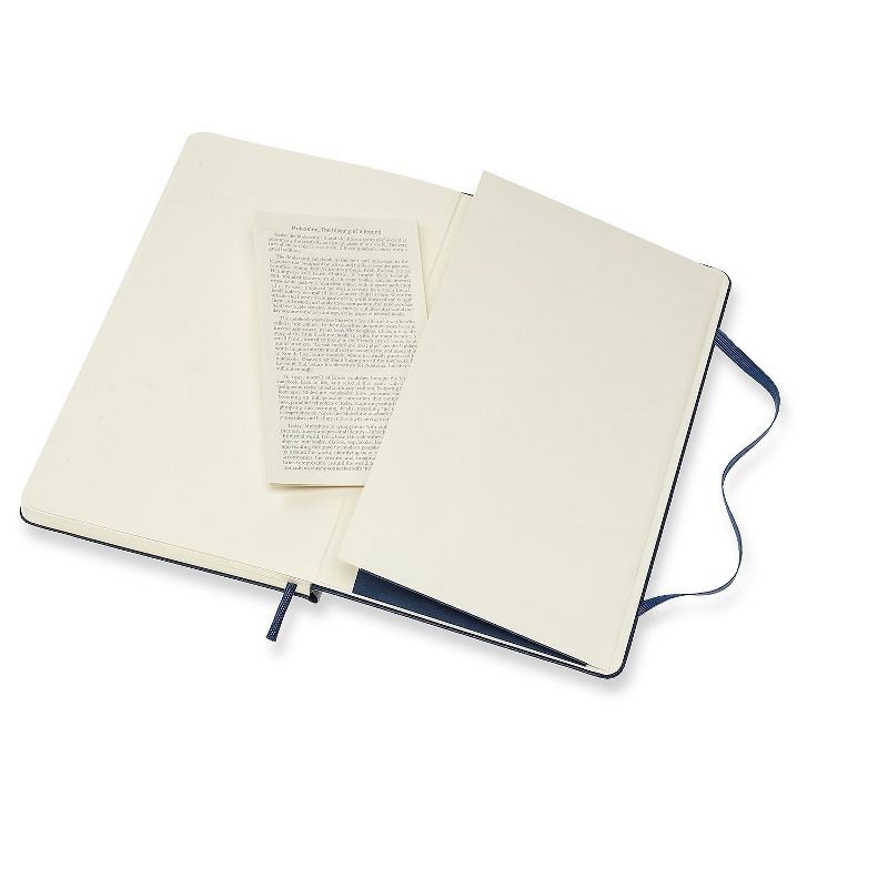 Moleskine Large, Dotted, Blue Sapphire, Hard Cover 715437
