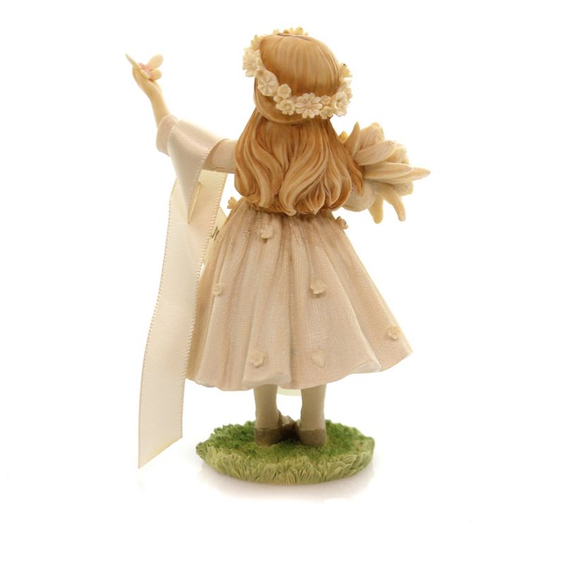 Foundations Communion Girl First Bible Butterfly  -  Decorative Figurines