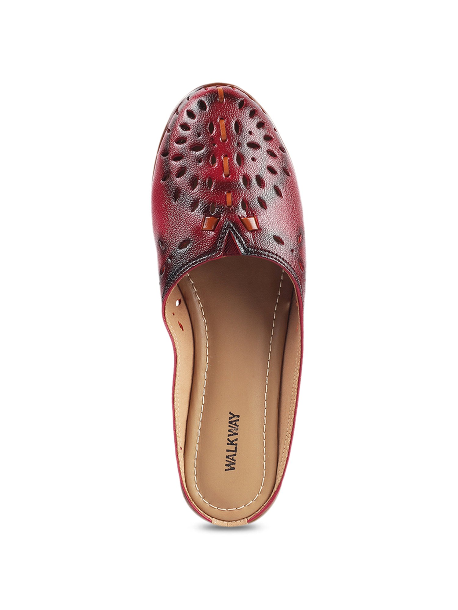 Walkway Women's Maroon Casual Sandals