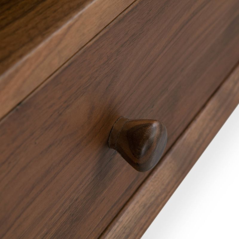 Zane Nightstand Walnut - Poly & Bark