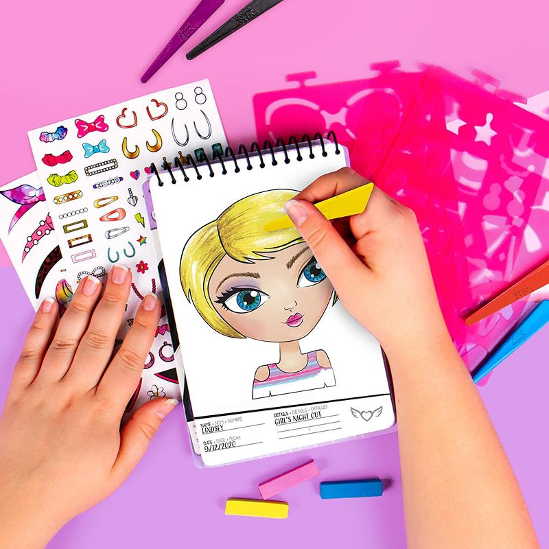 Fashion Angels Fashion Angels Beauty Design Sketch Portfolio & Carry Keeper