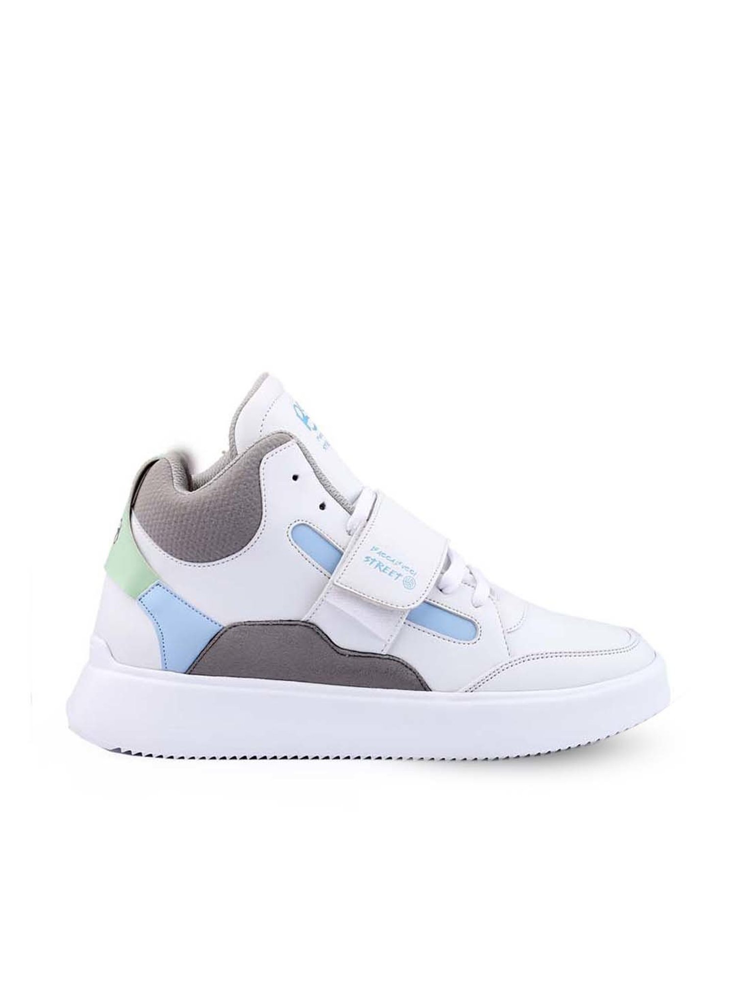 Bacca Bucci Men's STREETOLOGY White Ankle High Sneakers