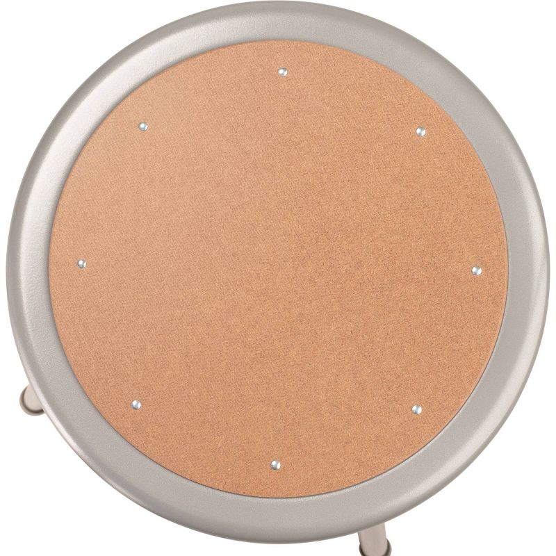 2pk Adjustable Heavy Duty Steel Stool Gray - Hampton Collection