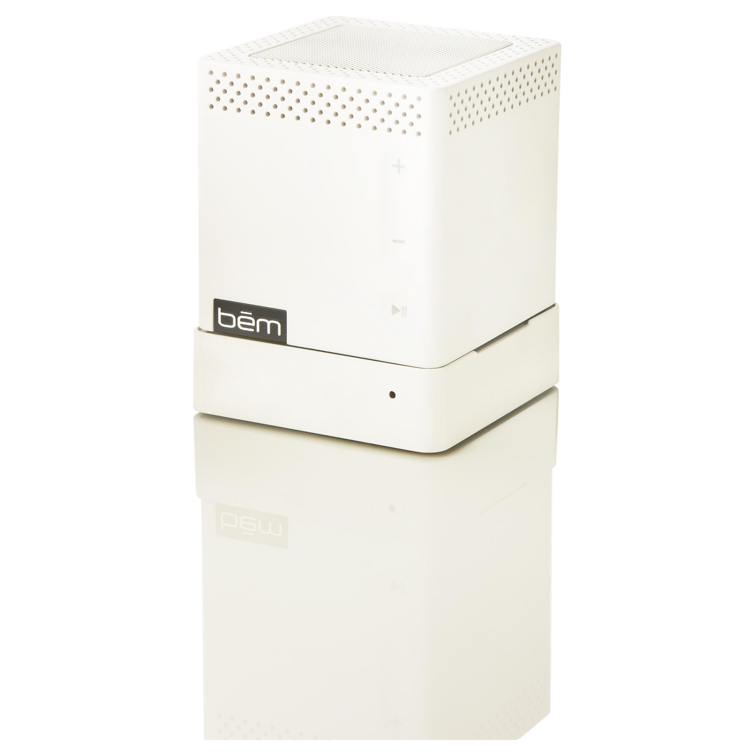Bem Speaker System - Portable - Wireless Speaker(s) - White