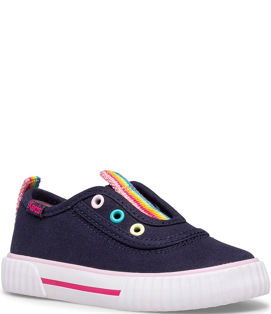 Keds Girls' Topkick Washable Canvas Slip-On Sneakers (Toddler)