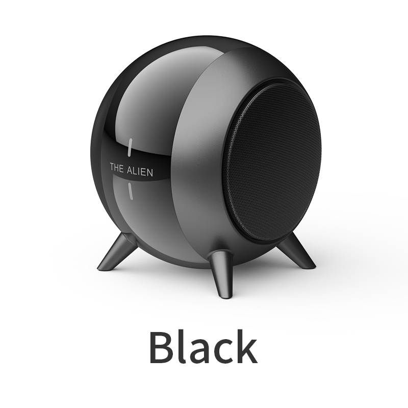 Mini Metal Wireless Bluetooth Speaker, TWS Interconnection Card Subwoofer HIFI Stereo Surround