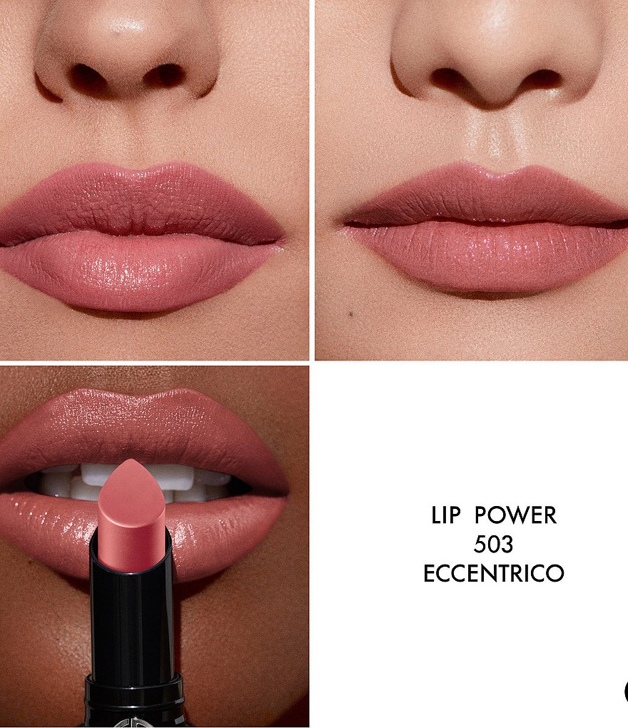Giorgio Armani ARMANI beauty Lip Power Longwear Satin Lipstick