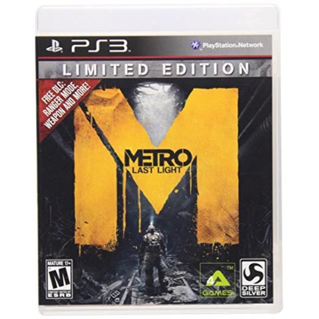 metro: last light, limited edition  playstation 3