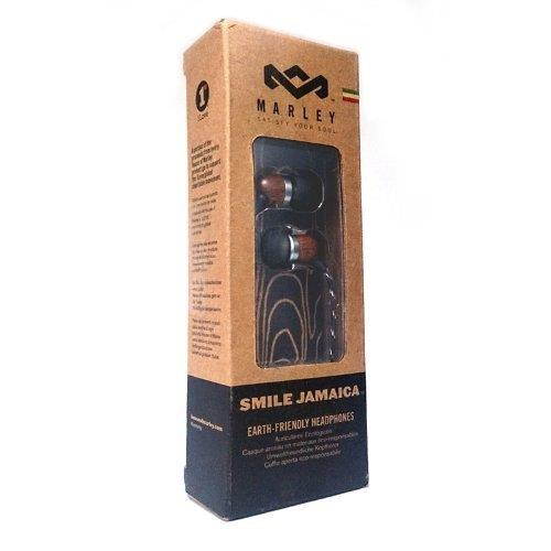 House Of Marley Smile Jamaica In-Ear Wired Headphones with Mic, Midnight, EM-JE041-MI