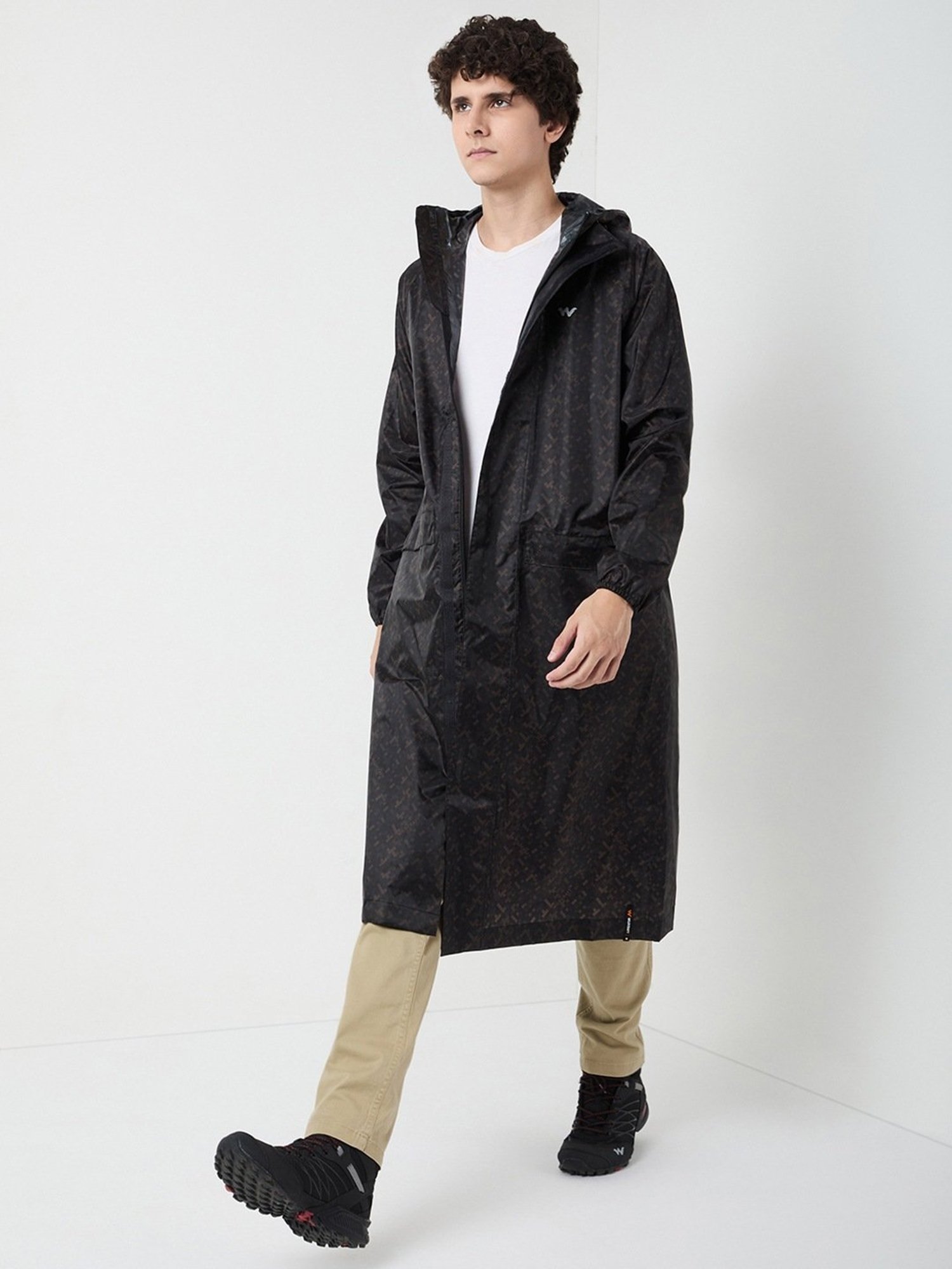 Wildcraft Black Regular Fit Rainwear Jacket