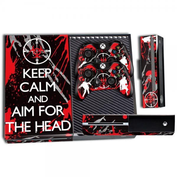 Microsoft Xbox ONE  Console Skin plus 2 Controller Skins - Infected