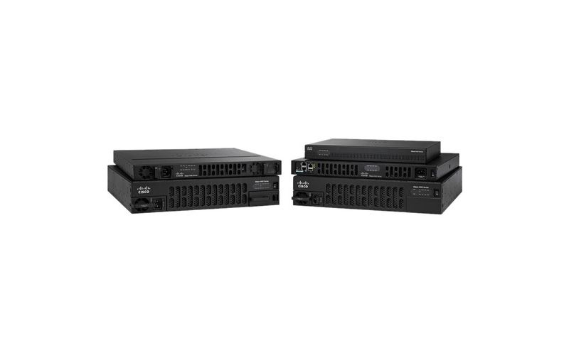 Cisco 4321 Router - 2 Ports - Management Port - 4 Slots - Gigabit Ethernet - 1U - Rack-mountable, Wall Mountable