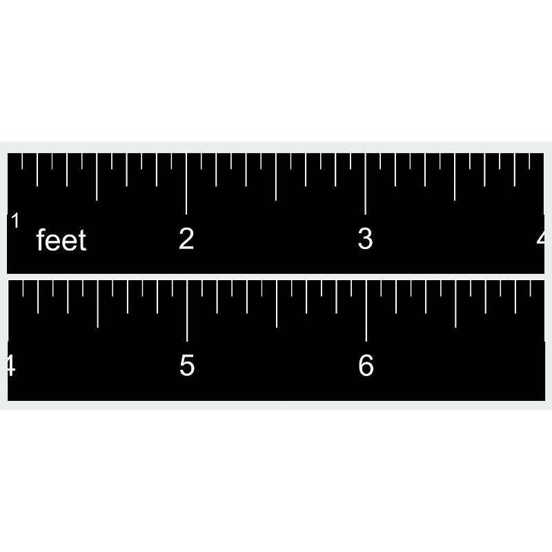 RoomMates Growth Chart Chalk Ruler Peel and Stick Giant Wall Decal