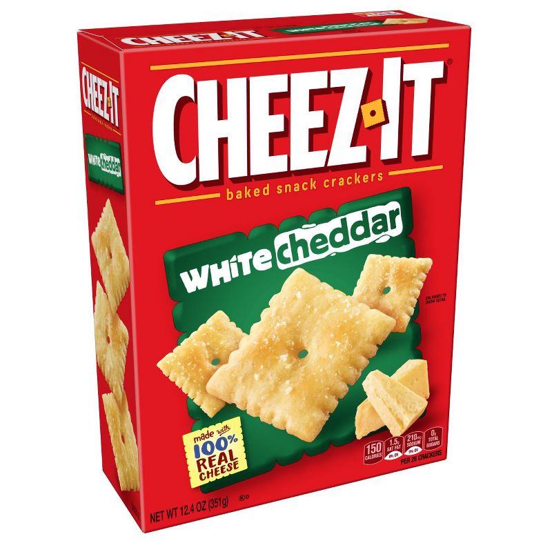 Cheez-It White Cheddar Baked Snack Crackers - 12.4oz