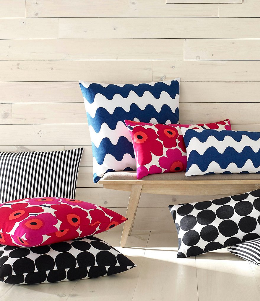Marimekko Ajo Stripe Square Euro Pillow
