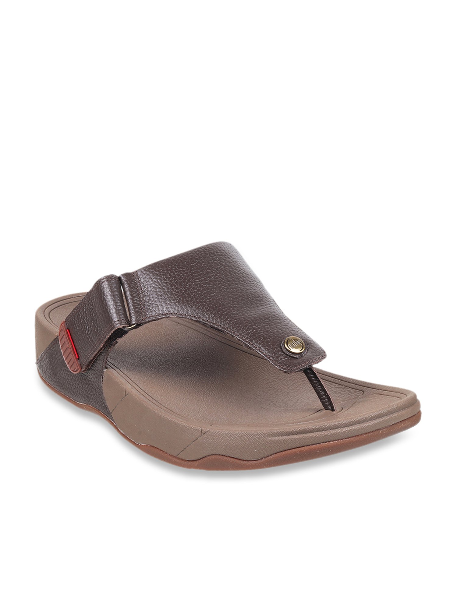 FitFlop Men's Brown Thong Sandals