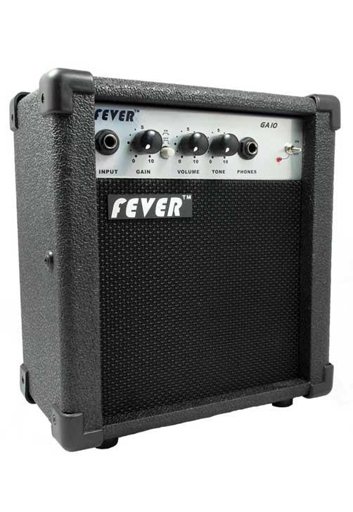 Fever 10 Watts Guitar Combo Amplifier with Overdrive Distortion Switch