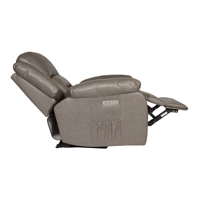 Lincoln Power Recliner Gray - Relaxzen