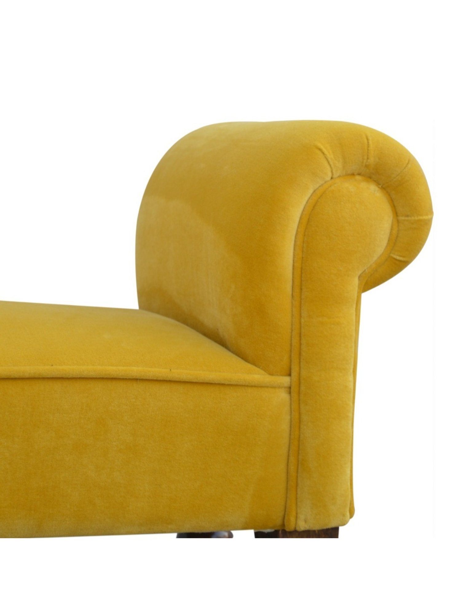 Chumbak Jodhpur Sailor Solid Blue Sheesham Wood Bench