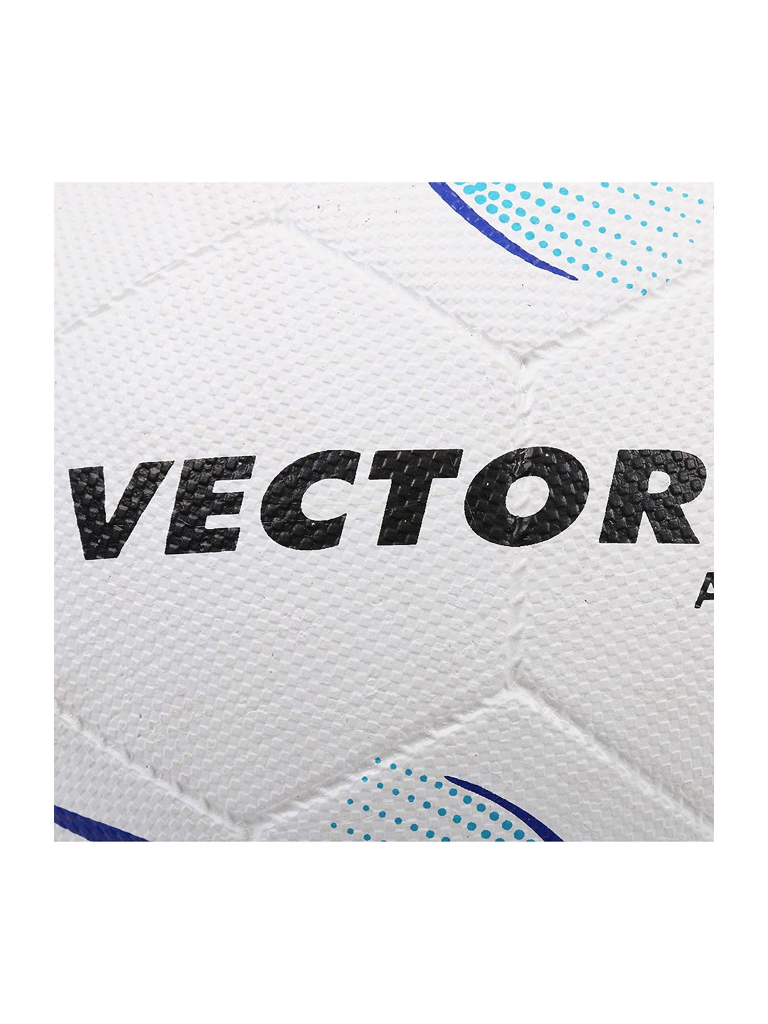 Vector X Off White & Blue Football - Size 5