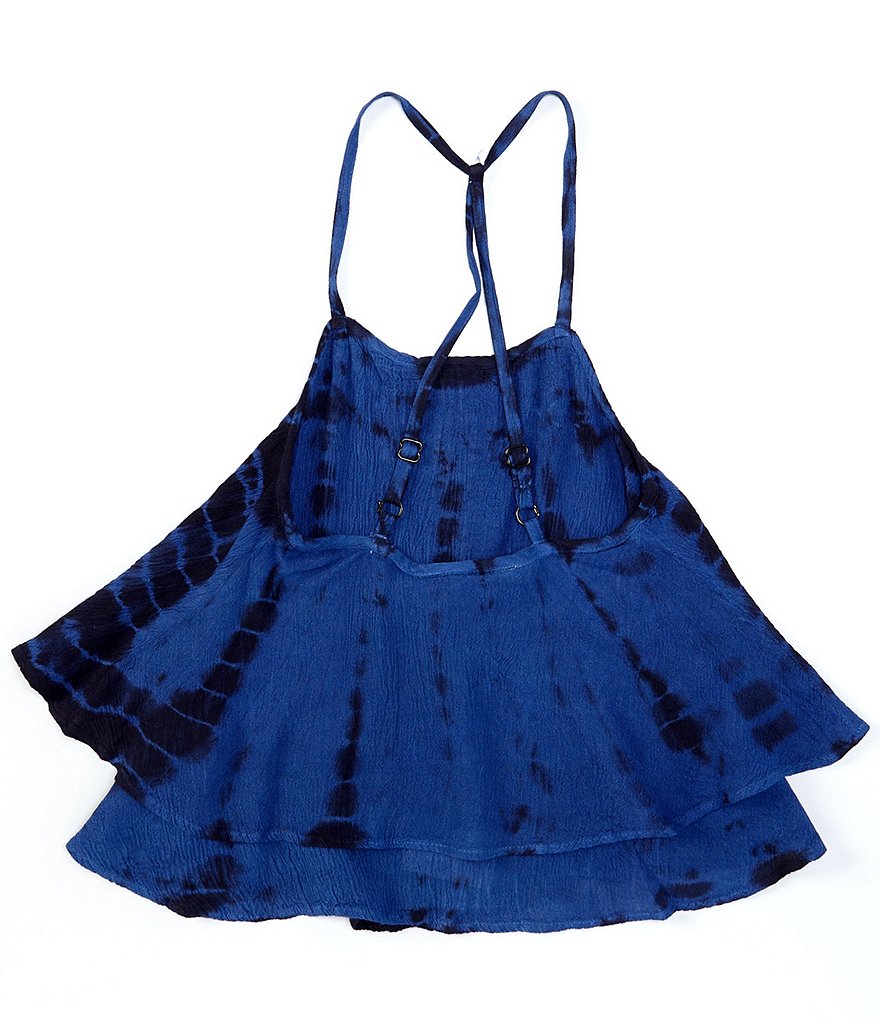 Angie Big Girls 7-16 Tie-Dye Tank Top