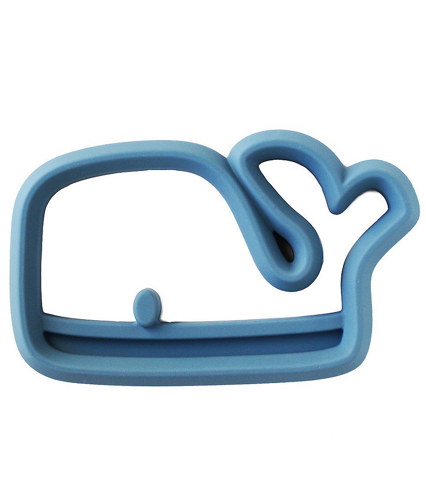 Itzy Ritzy Chew Crew Silicone Baby Teether - Whale