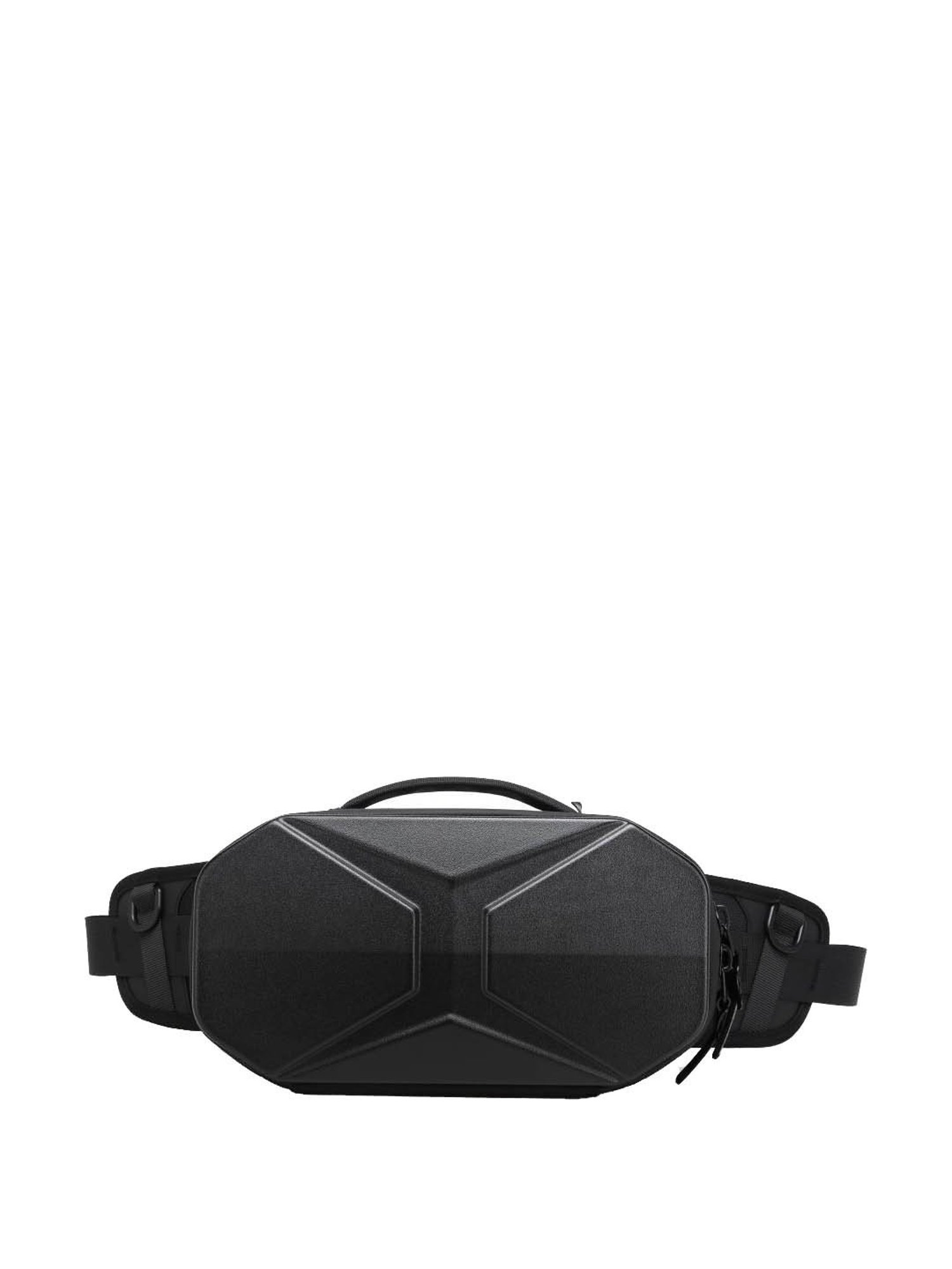 Ozuko Urban Odyssey Black Soft One Size Waist Bag