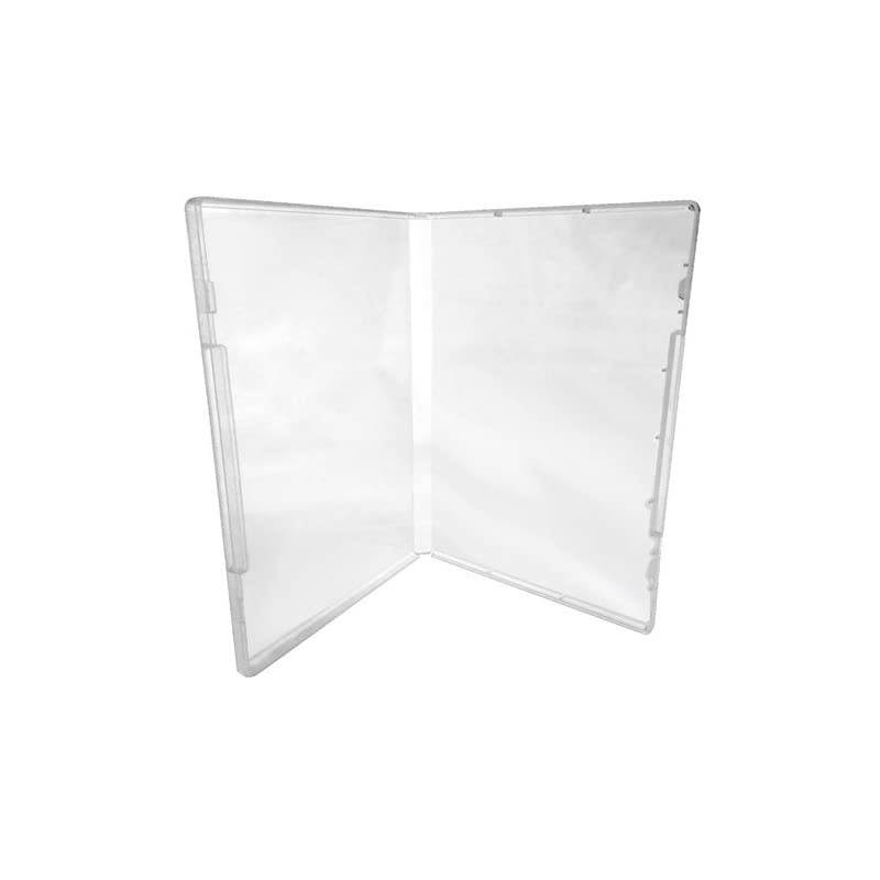 100  Plastic Storage Cases for Rubber Stamps ClearSpine 14 mmNo Tabs