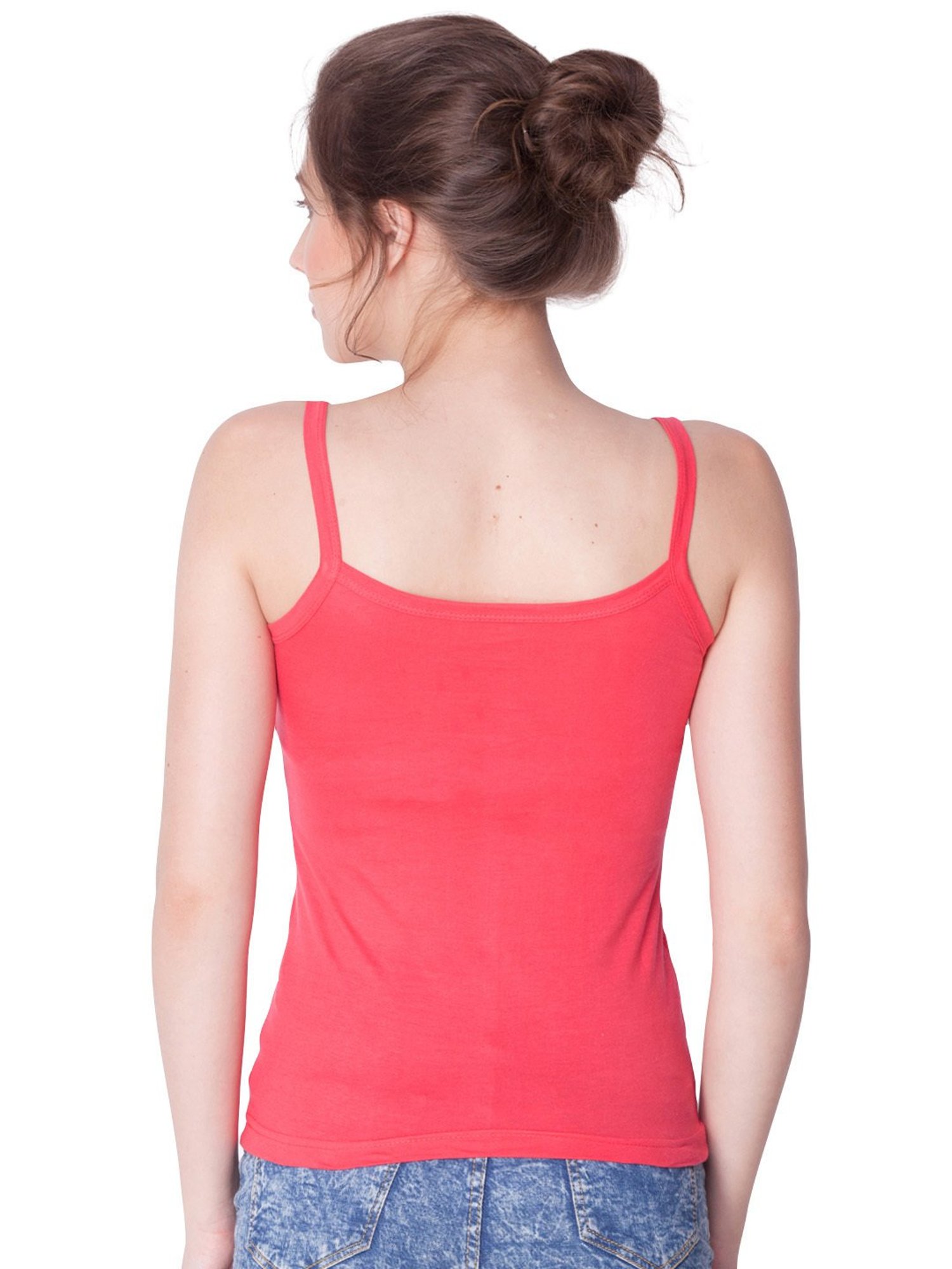 Dollar Missy Black & Coral Camisole Pack of - 2