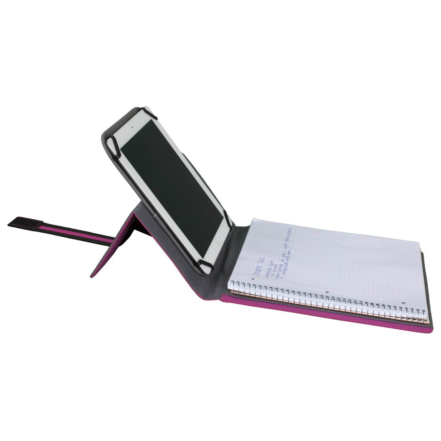 Five Star Tablet Stand + Notebook Case, Color Selected For You (36008)
