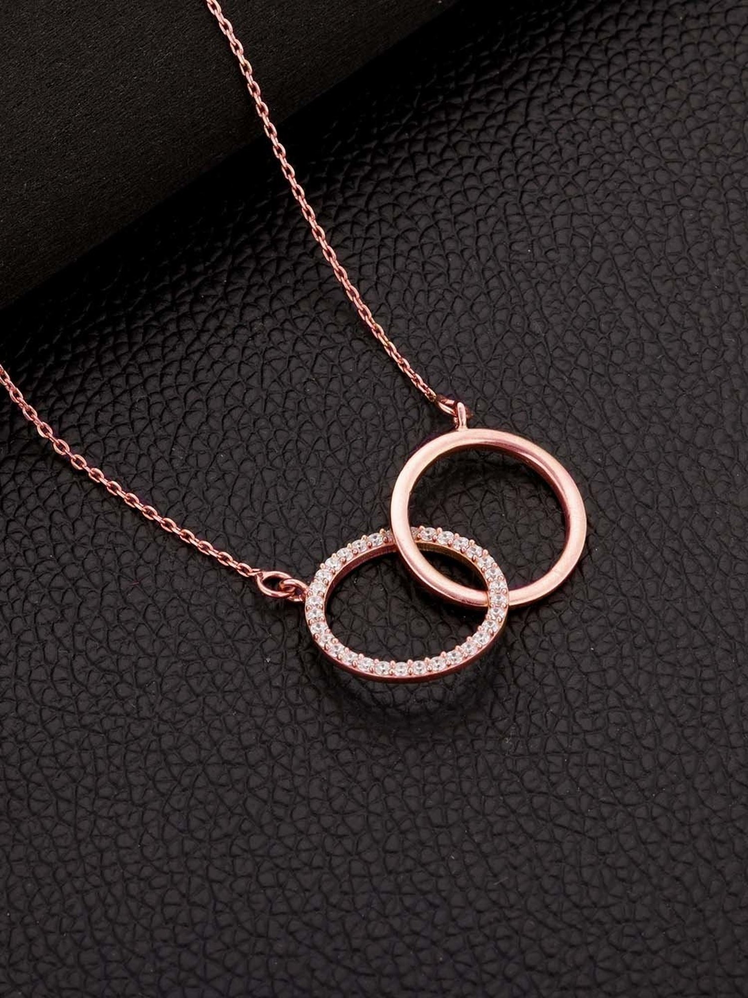 GIVA 92.5 Sterling Silver Alluring Necklace for Women