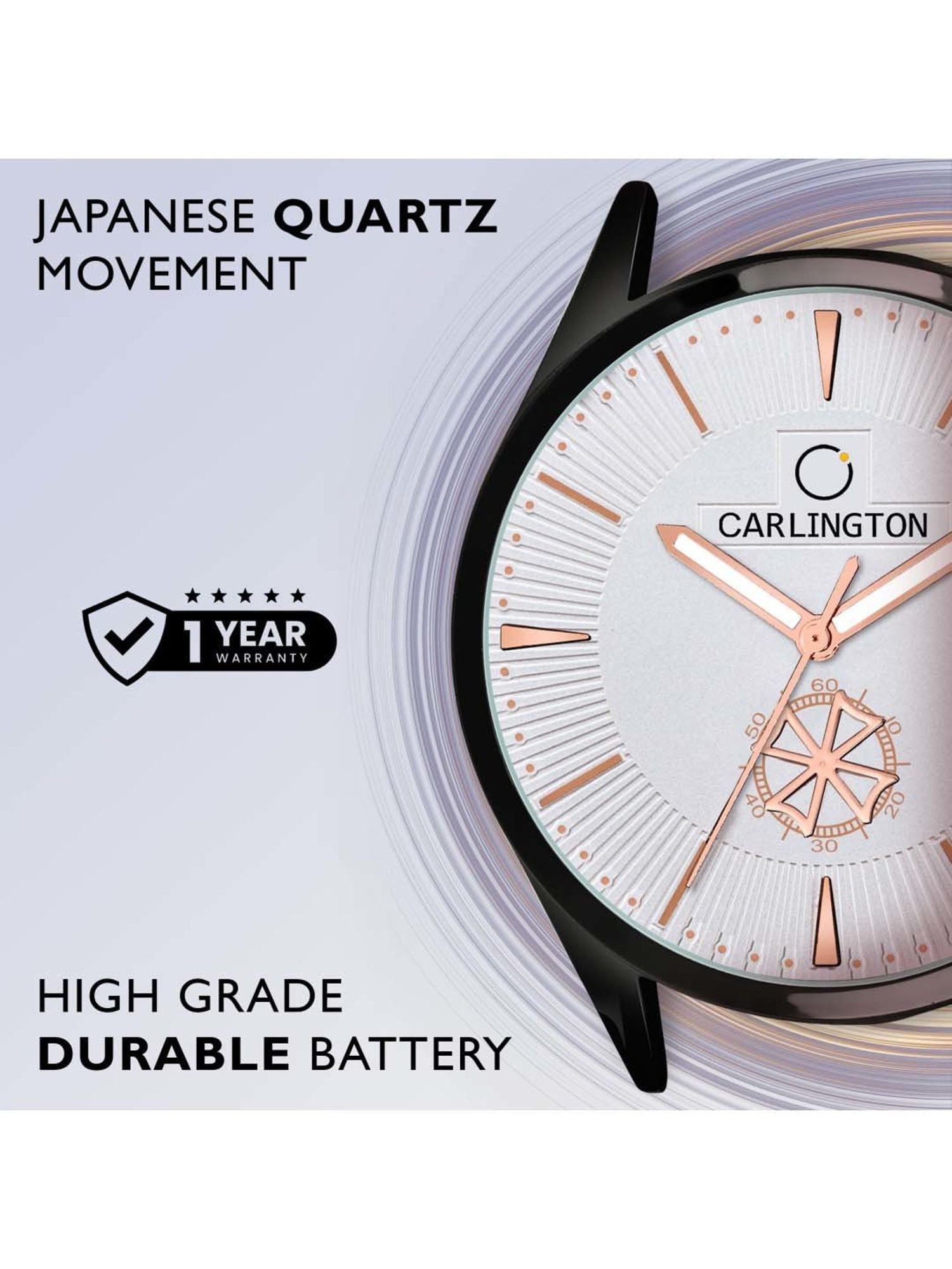 CARLINGTON CT 1020 Analog Watch for Men