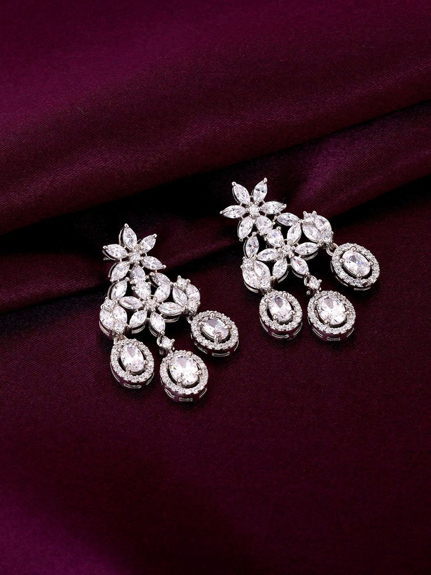 GIVA 92.5 Sterling Silver To My Bride Earrings for Women