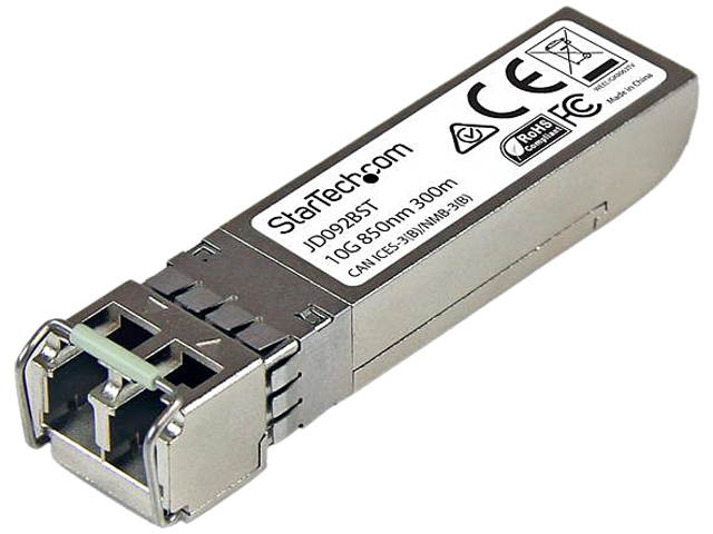 StarTech.com JD092BST HP JD092B Compatible SFP+ Module - 10GBASE-SR Fiber Optical Transceiver - JD092BST