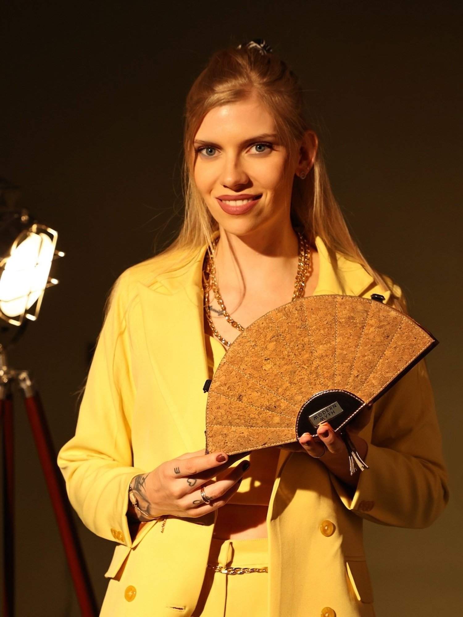 Modern Myth Multicolor Textured Medium Fan Cross Body Bag