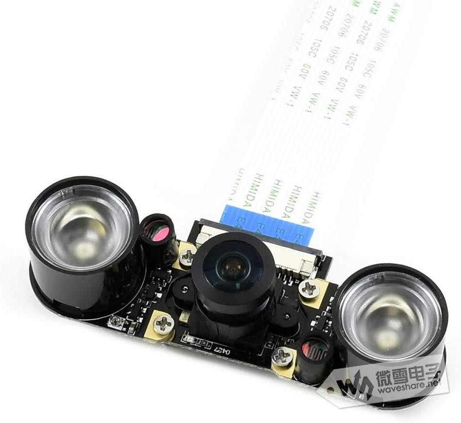 IMX219-160IR Camera 8 Megapixels IMX219 32802464 Resolution Supports NVIDIA Jetson Nano Developer Kit