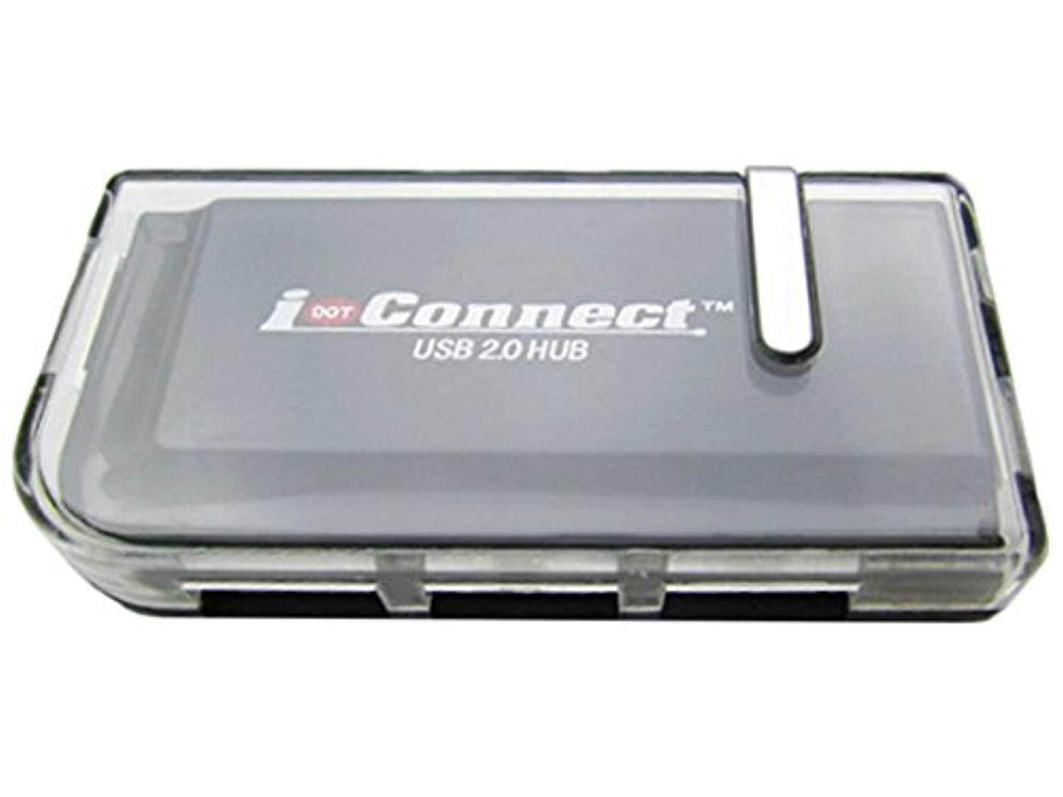 direct access tech. 4 port usb 2.0 crystal hub (1749)