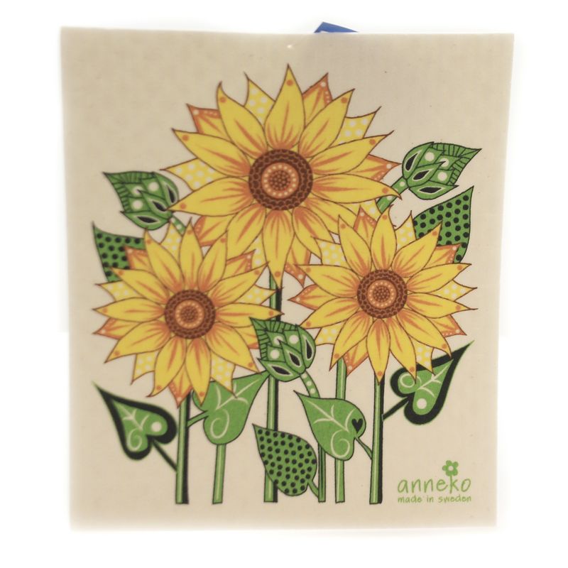 Swedish Dish Cloth 8.0" Red Cycle Absorbent Kitchen Eco Friendly  -  Dish Cloth