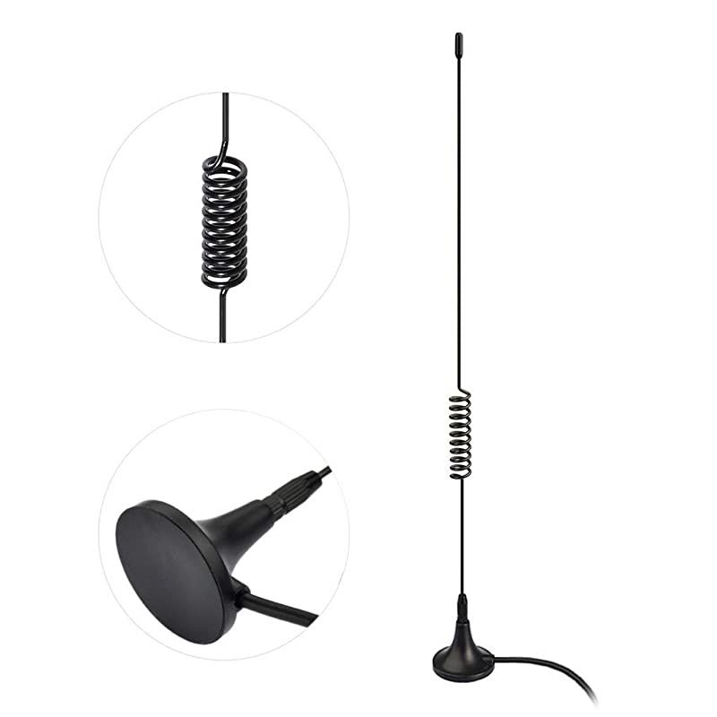 Dual Band 978MHz 1090MHz 5dBi Magnetic Base SMA Male MCX Antenna 2Pack for Aviation Dual Band 978MHz 1090MHz ADSB Receiver RTL SDR Software Defined Radio USB Stick Dongle Tuner Receiver