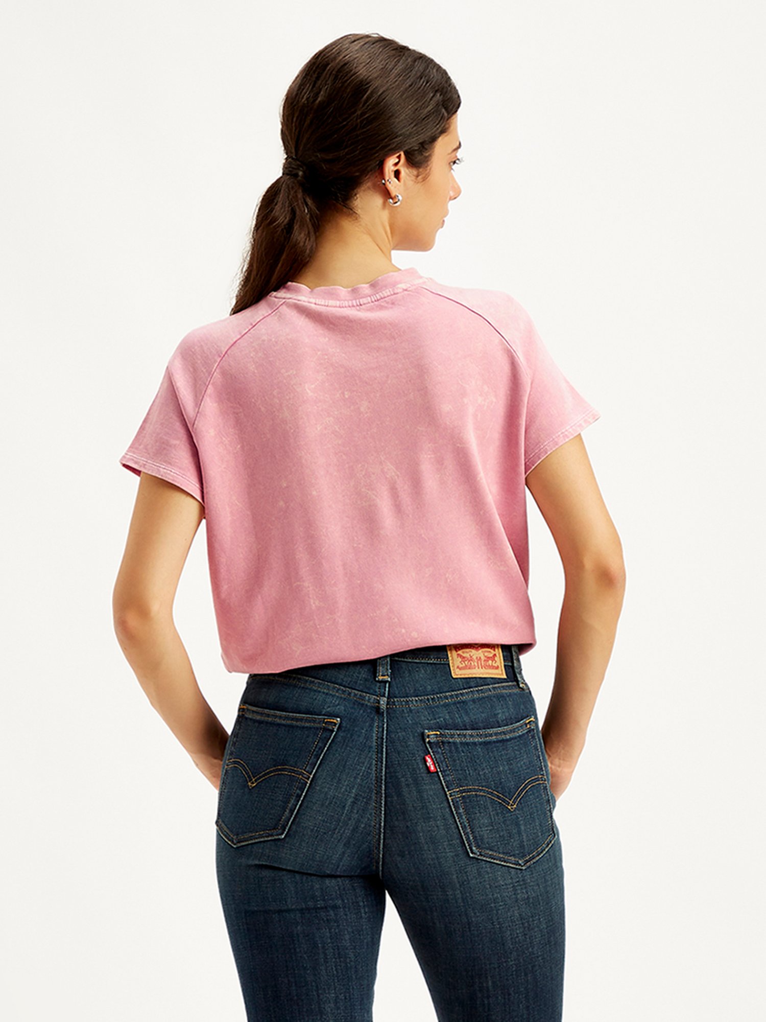 Levi's Pink Graphic Print T-Shirt