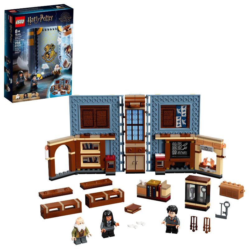 LEGO Harry Potter Hogwarts Moment: Charms Class; Brick-Built Book Playset 76385